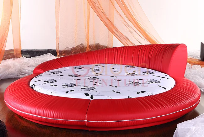 городе фошань роскоши круглая кровать одеяла