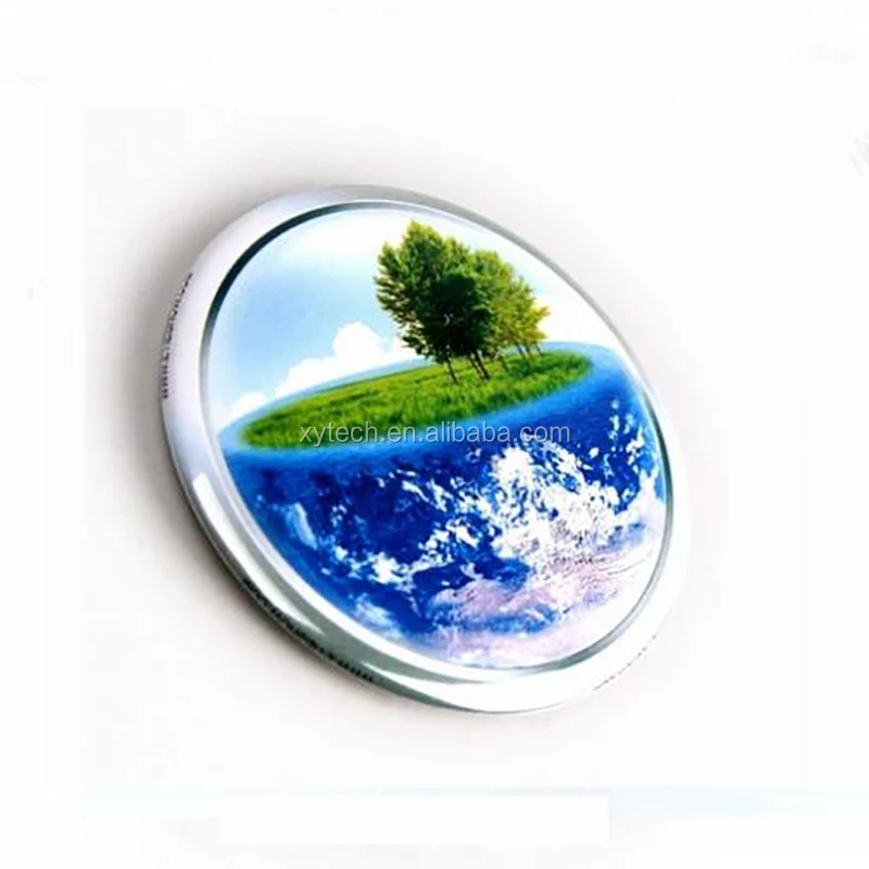 Metal Car Sticker Tin Bat Tank Decoration Sticker Custom Car Emblem Logo