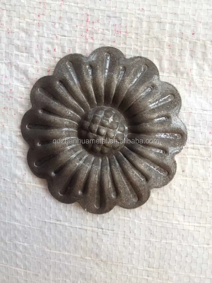 wrought iron stamping metal grape leaves