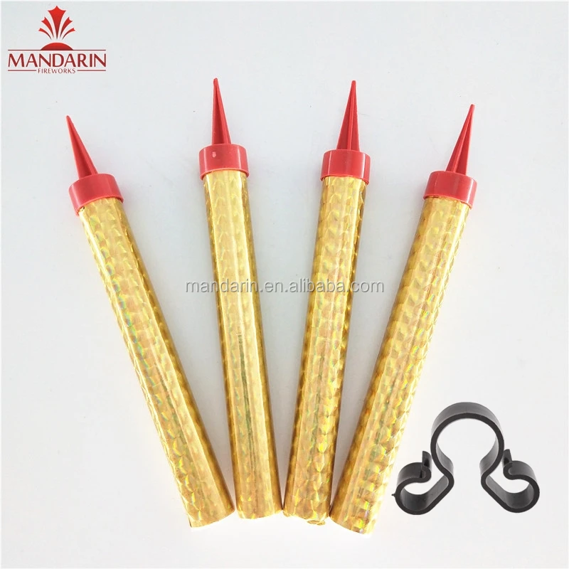 Plastic champagne bottle sparklers clip/Nightclub Safety sparkler clips
