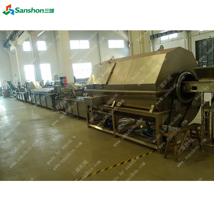 China Green Peas Frozen Processing Machines,Beans Quick Freezing Production Line