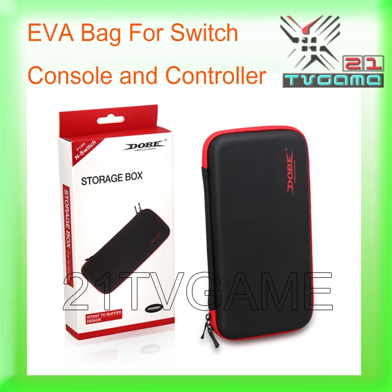 EVA Bag For Nintendo Switch Console and Controller Black Color