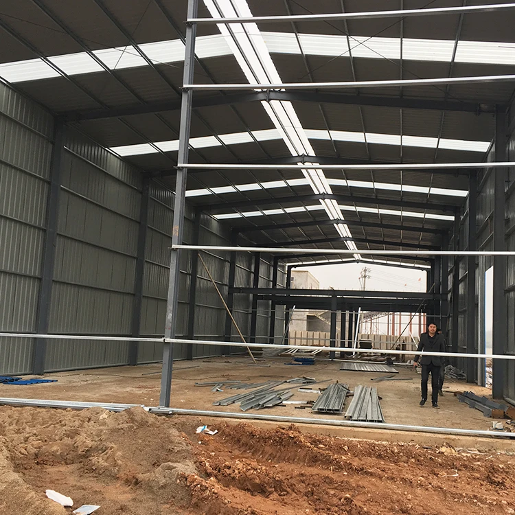 Сборные корова фермы здания стальной конструкции
