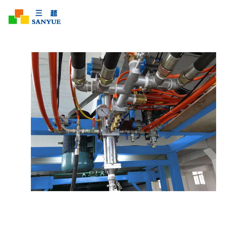 Automatic Foaming Production Line Horizontal Mattress Foam Making Machine
