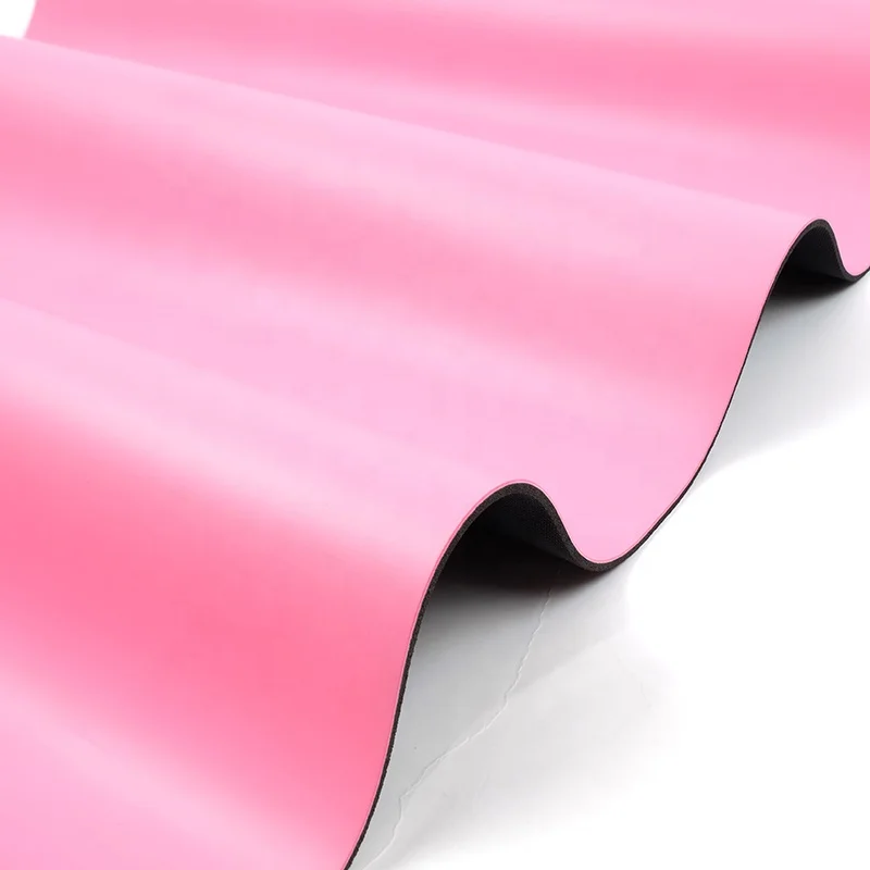 Wholesale ECO Custom Screen Printing PU waterproof Natural Rubber Yoga Mat