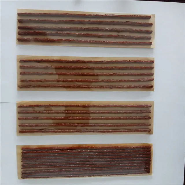 100mm*6mm  200mm*6mm  brown black  tire repair kits tire tubeless tire seal strings