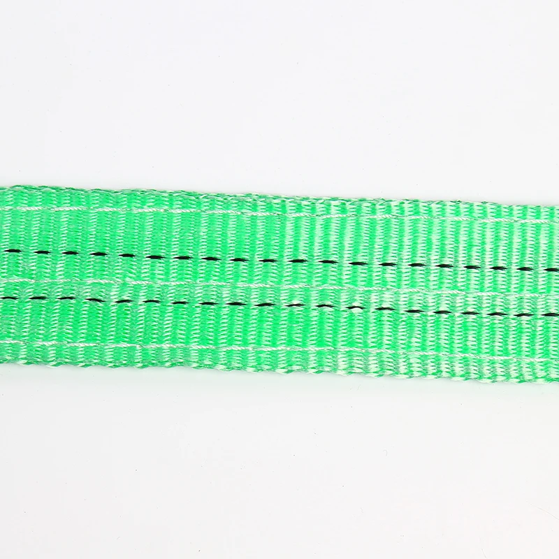 
Logo customized two ply woven heavy duty 6 meter webbing sling 