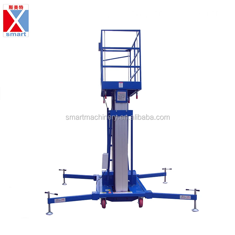 Hot Sale 9m Hydraulic Telescopic Ladder Lift/Aluminum Aerial Lift