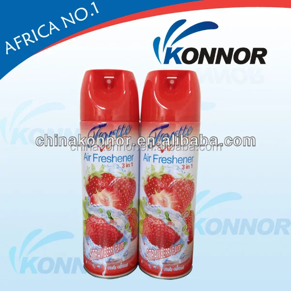 300ml Long Lasting Rose Fragrance Air Fresheners Spray Water Based Air Aerosol Spray