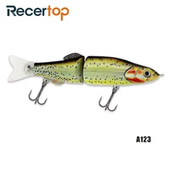 TPR Tail 50kg High Pull Tension 7 inch Big Swim Glide Bait