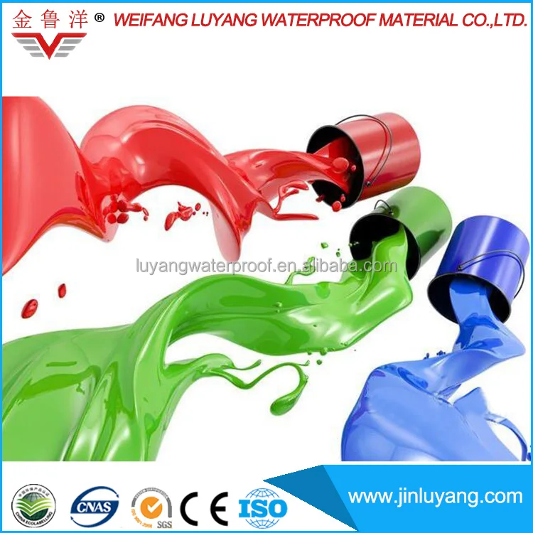Waterproof Paint Water Based Single Component Polyurethane PU 951 waterproof coating