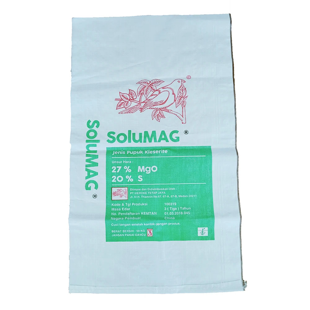 
25kg 50kg pp woven sacks polypropylene bags for fertilizer 