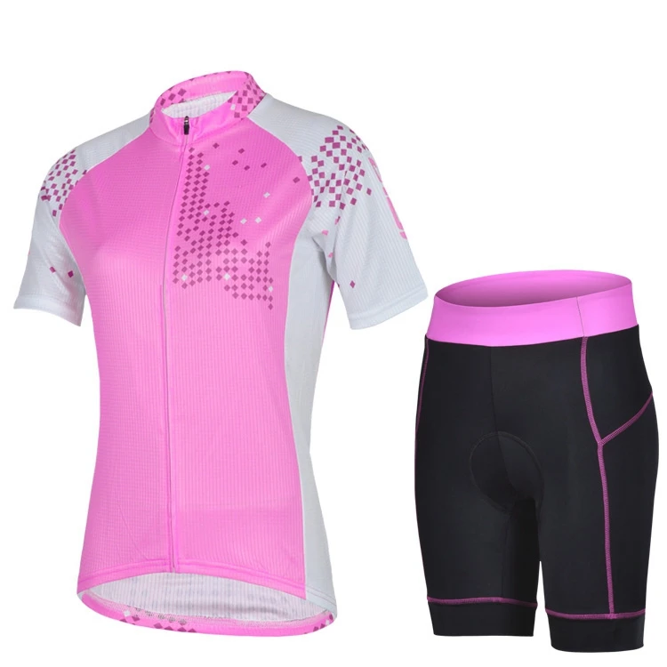 
Popular Custom Sublimation Breathable Printed Women Bicycle Cycling Wear 
