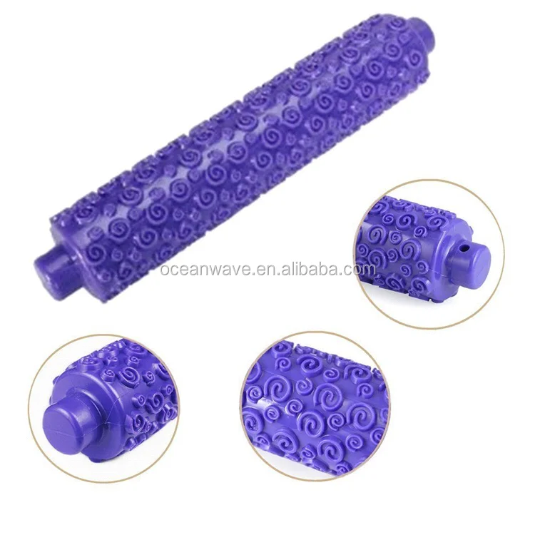 
Competitive Price Plastic Embossing Rolling Pin 