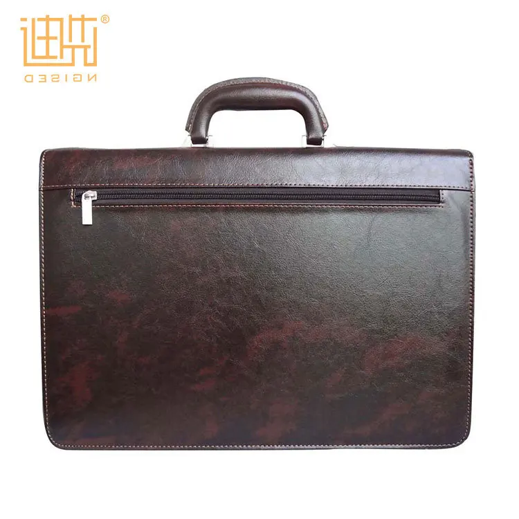 Hot men leather bag high quality men briefcase branded art cheap lawyer business genuine PU leather briefcase