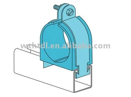 
O.D.half zinc pipe clamp bonding clamp 