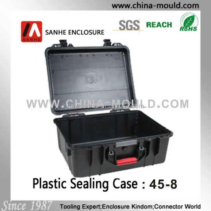 Colorful ABS & PP Hard Plastic Instrument Equipment Tool Case with Foam Customizable OEM Support for Storage Use