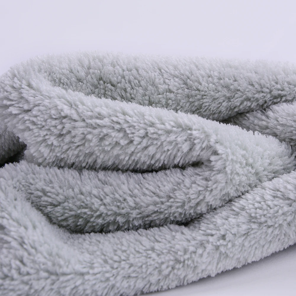 Hanging kichen microfiber hand towel coral fleece towel