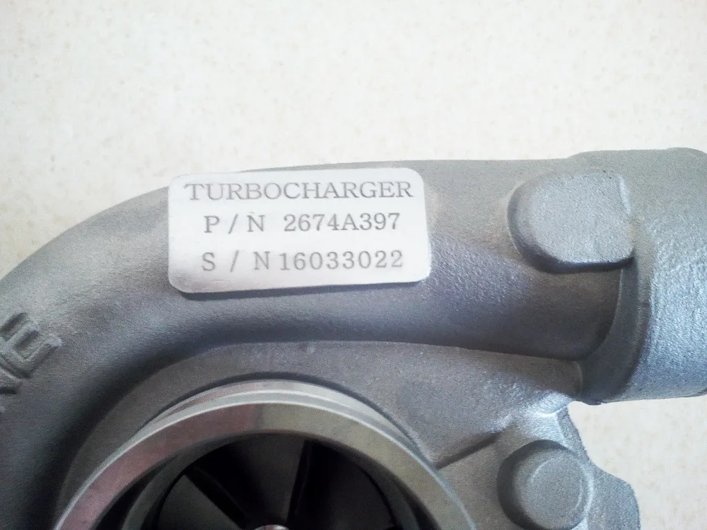 factory price car accessory 2674A397 turbo booster TA3107 turbocharger for perkins spare parts
