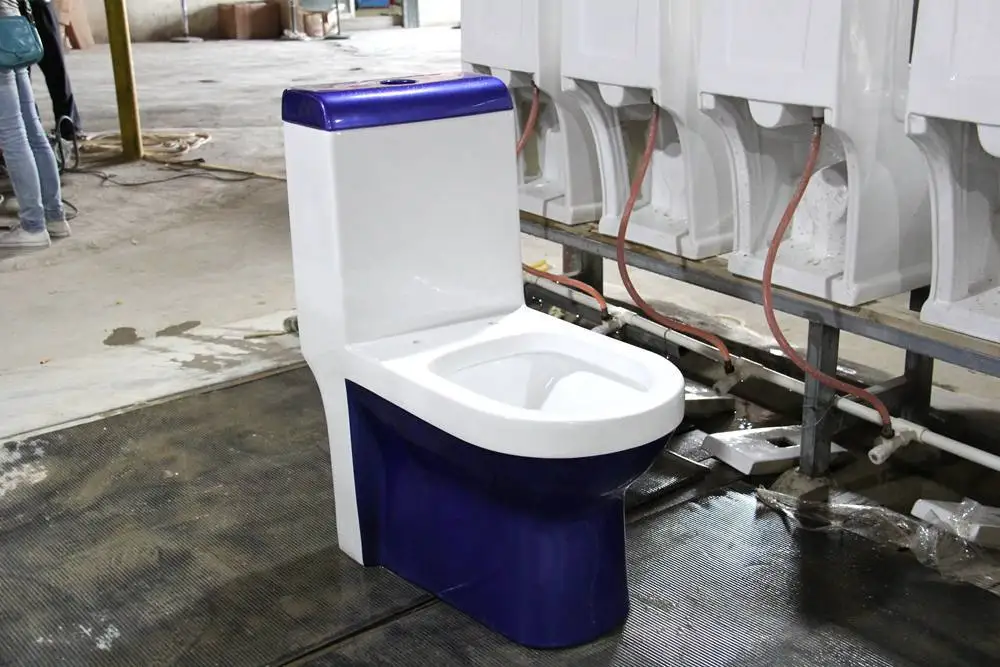 9008-blue toilet-one piece toilet --3