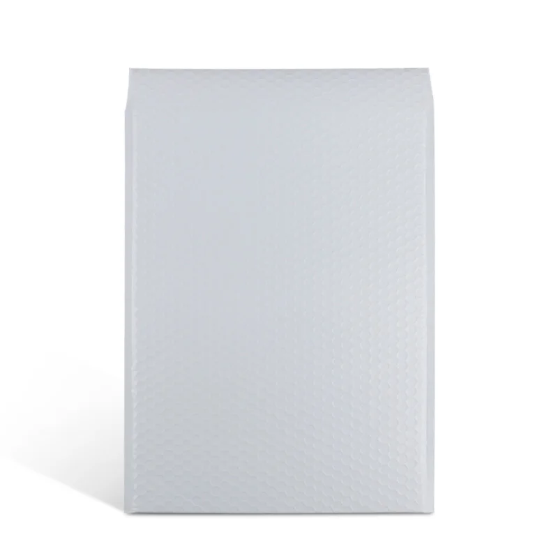 Self Seal tear proof white aluminium foil poly bubble mailers padded envelopes shipping packing bags for air delivery