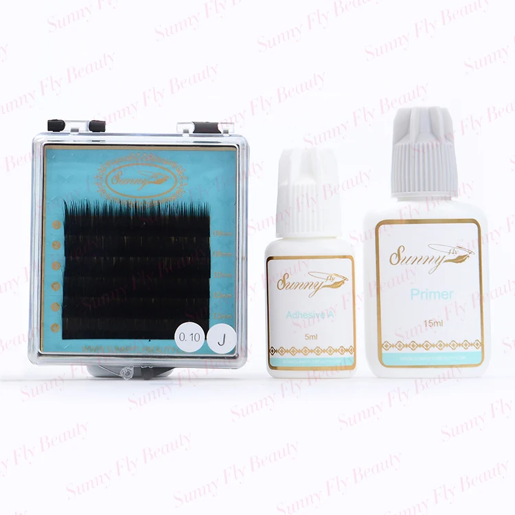 
China qingdao synthetic oem natural pandora eyelash extension camellia lashes 