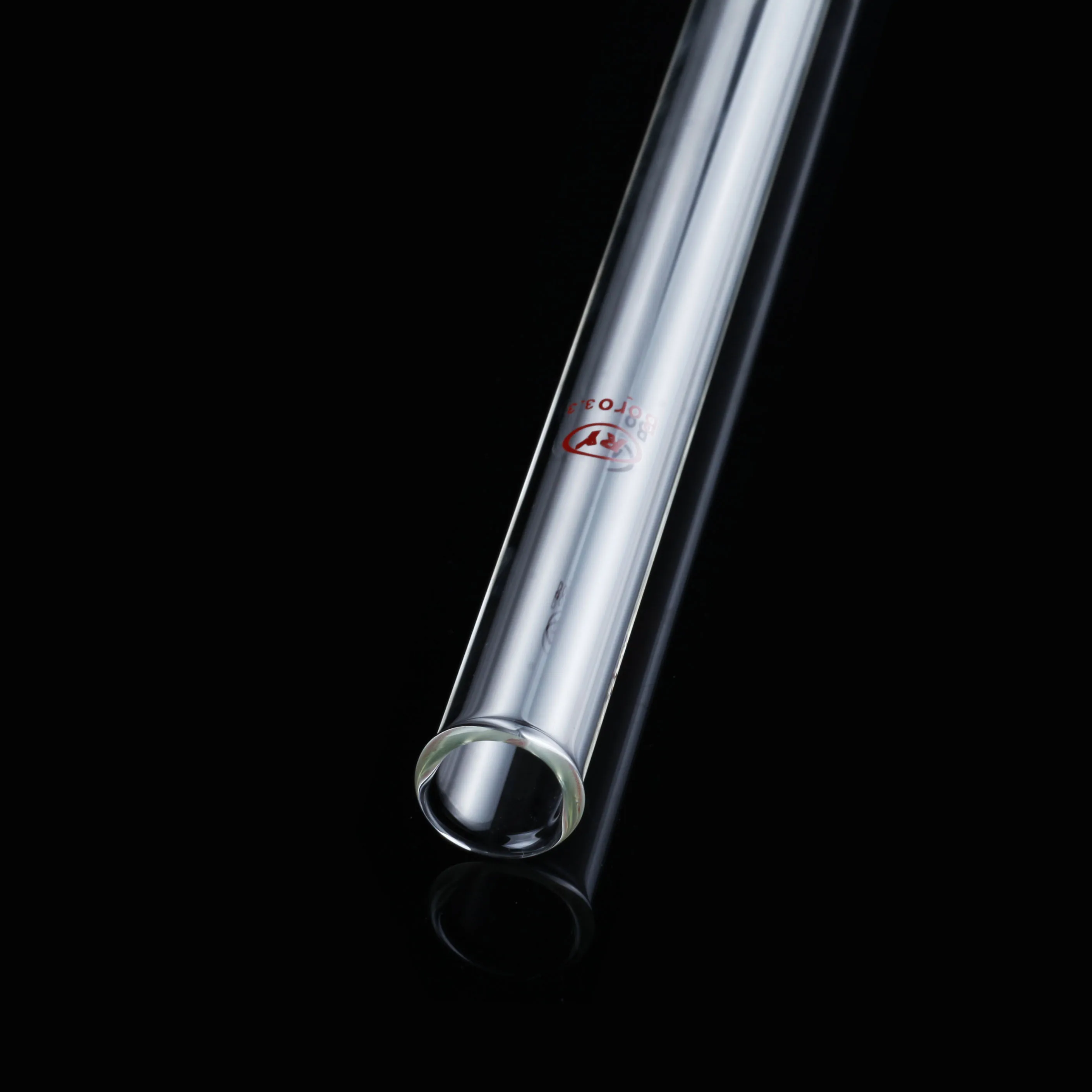 Lab Glassware Customized capacity Quartz test tube