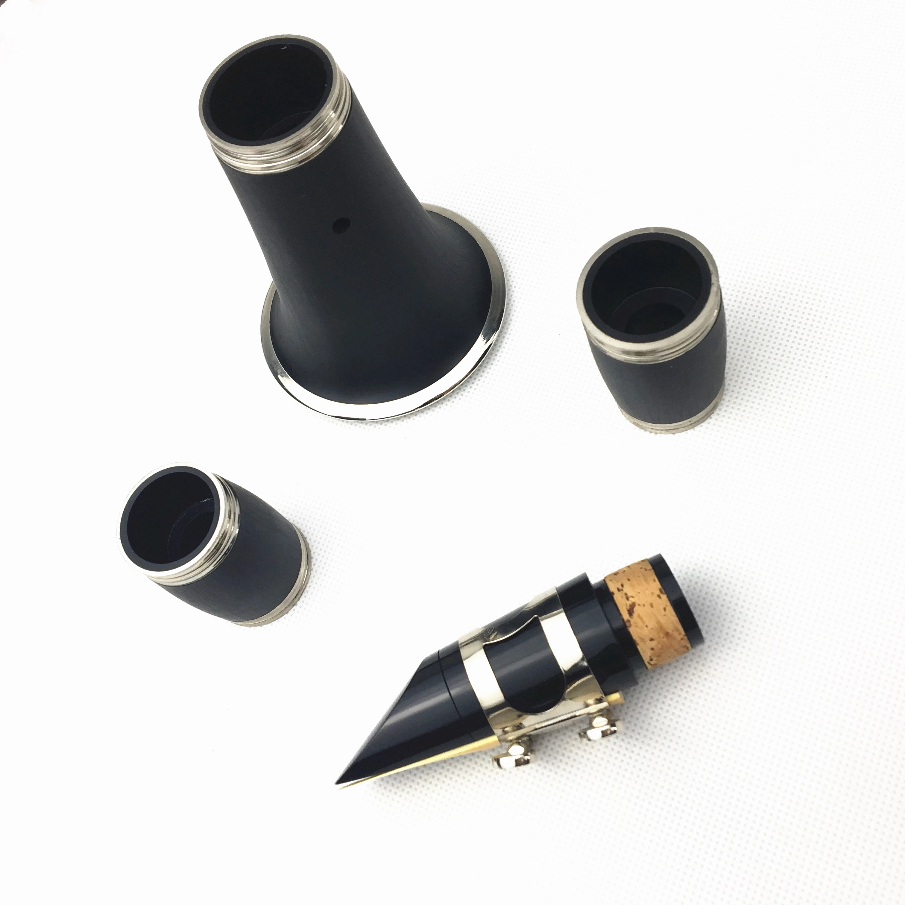 14 keys Professional Nickel Plated Bakelite C tone Wooden Clarinet