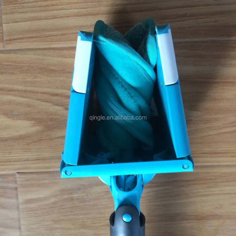 twist mop, microfiber flat mop, easy mop without hand washing,