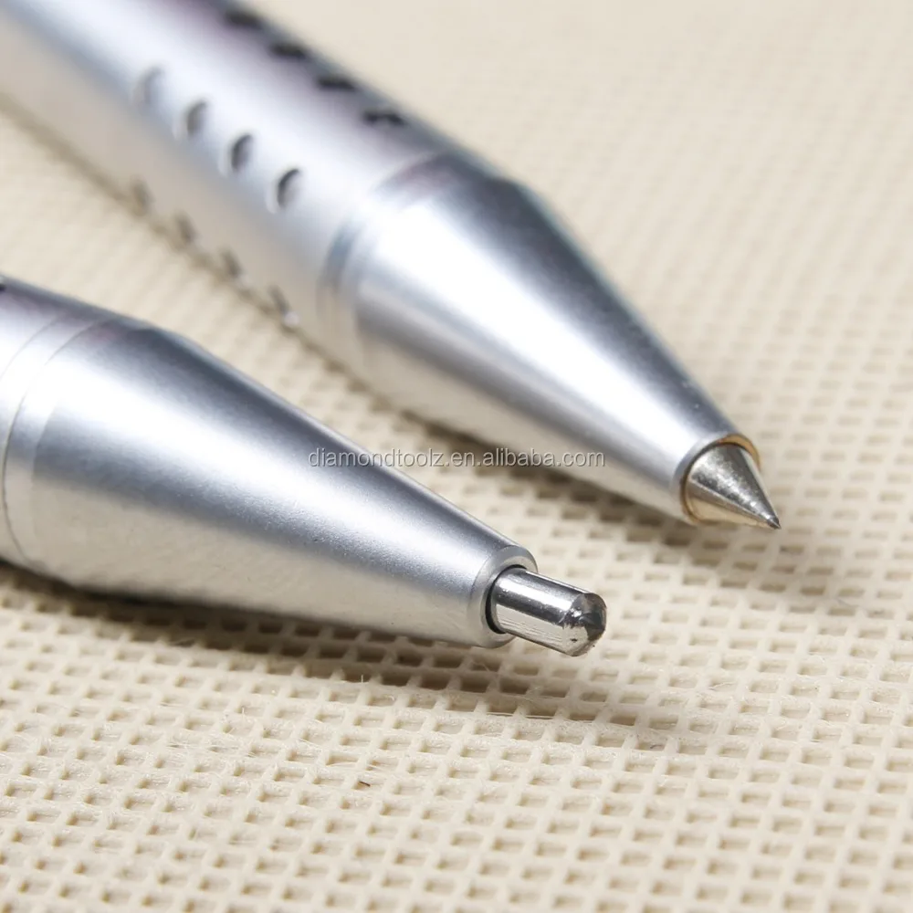 Tanlentool natural diamond glass scribe pen engraving pen style scribe glass marker pen with diamond tip