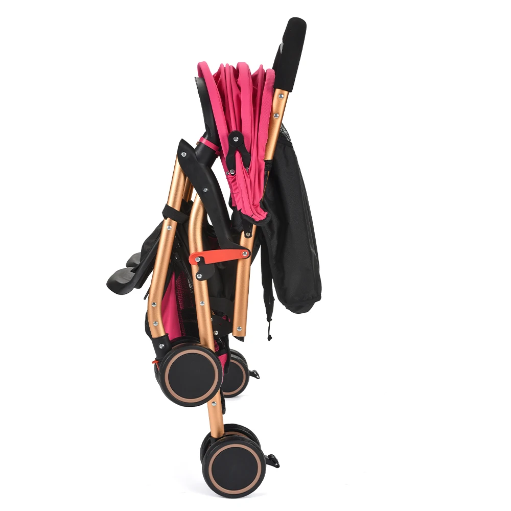 Custom Luxury Various Color Double Twin Stroller With Multi - Gear Adjustable Awning