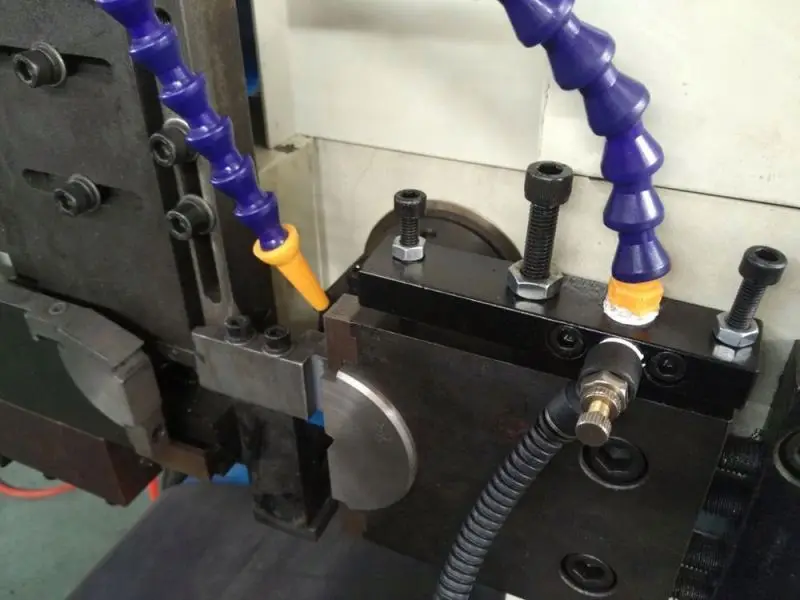 DJ52 двойная головка SS/медная трубка, машина для снятия фаски