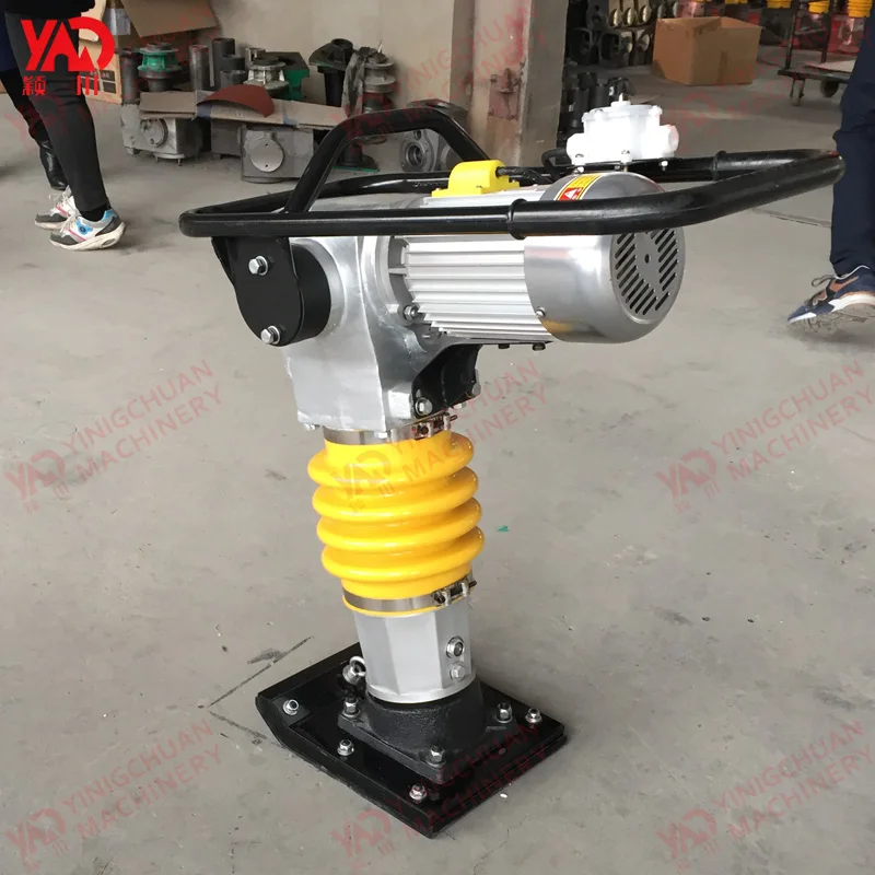 
Small Volume Electric Vibrating Tamping Rammer /Soil Tamper Rammer With 280*350mm Shoe Size 
