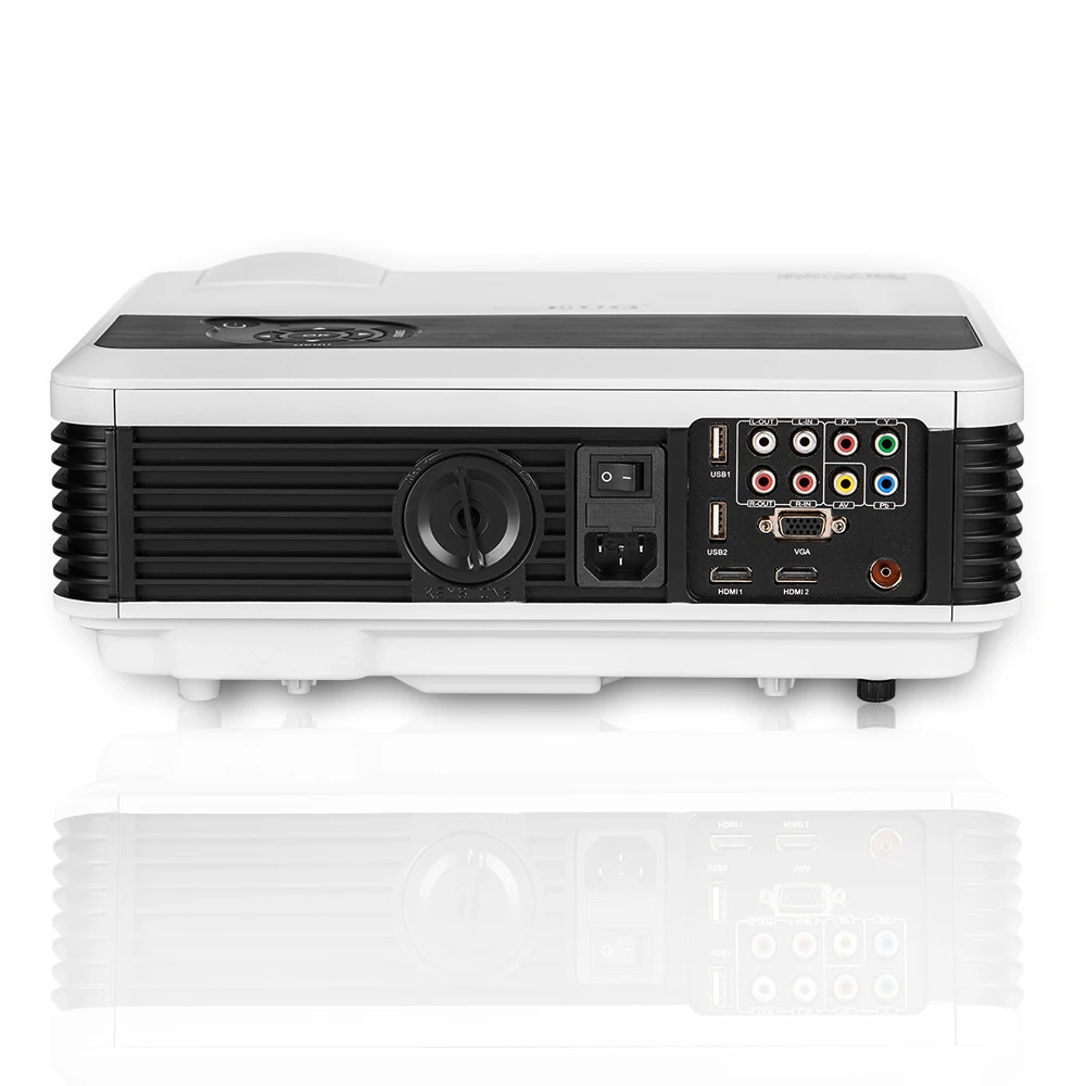 Горячая Распродажа в США EUG X88 + Full HD светодиодный ЖК Портативный проектор для домашнего кинотеатра