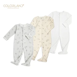 Colorland New design boys and girls cartoon newborn clothes baby long sleeve bodysuit mamas & papas quality
