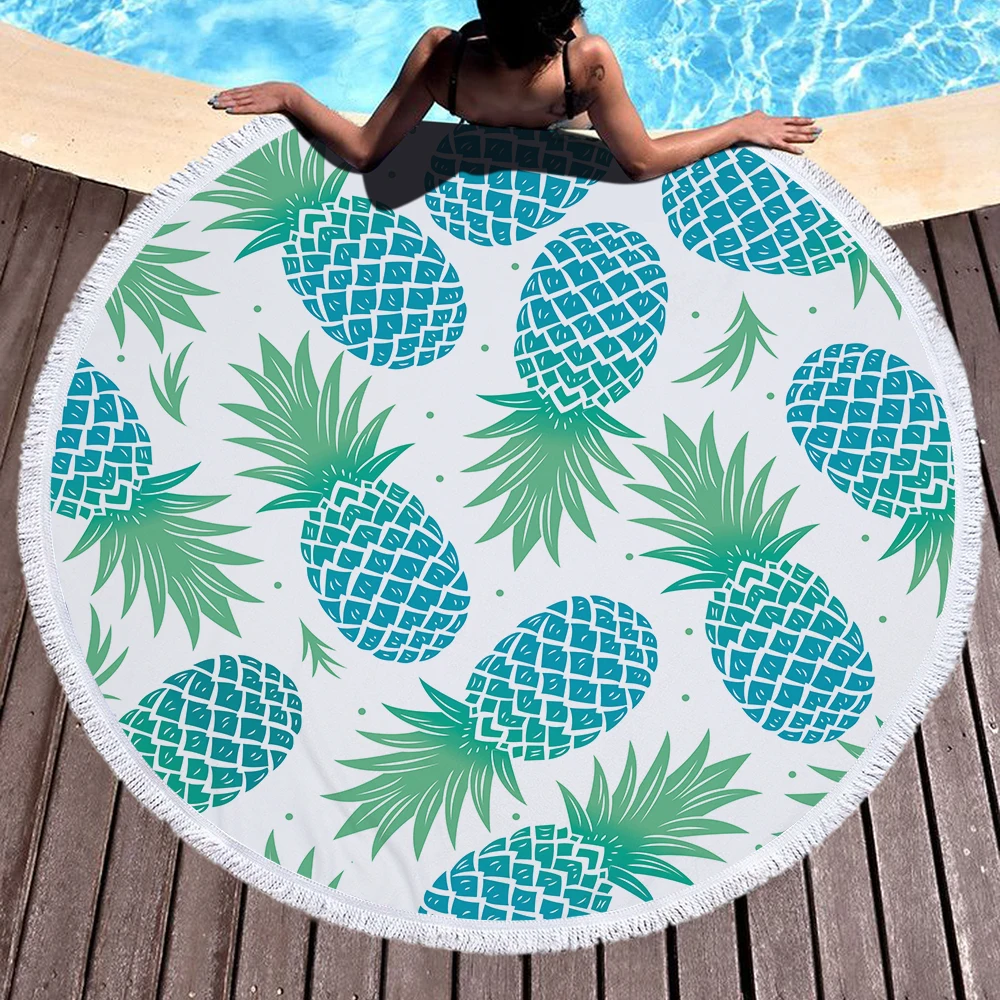 
Wholesale Custom 3D Digital Printed Cool Tea Microfiber Hair Kids Bamboo Kitchen Hot Beach Towel Sets With Tassel 