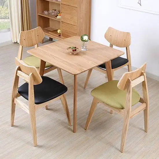 Dining Chair Modern Wood Chair Home Furniture Competitive Price Wooden Dinning Room Color and Size and Style 5 Years 20-25 Days