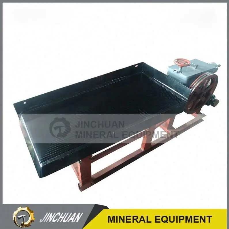 Mini gold glass fibre reinforced plastic sorting shaking table