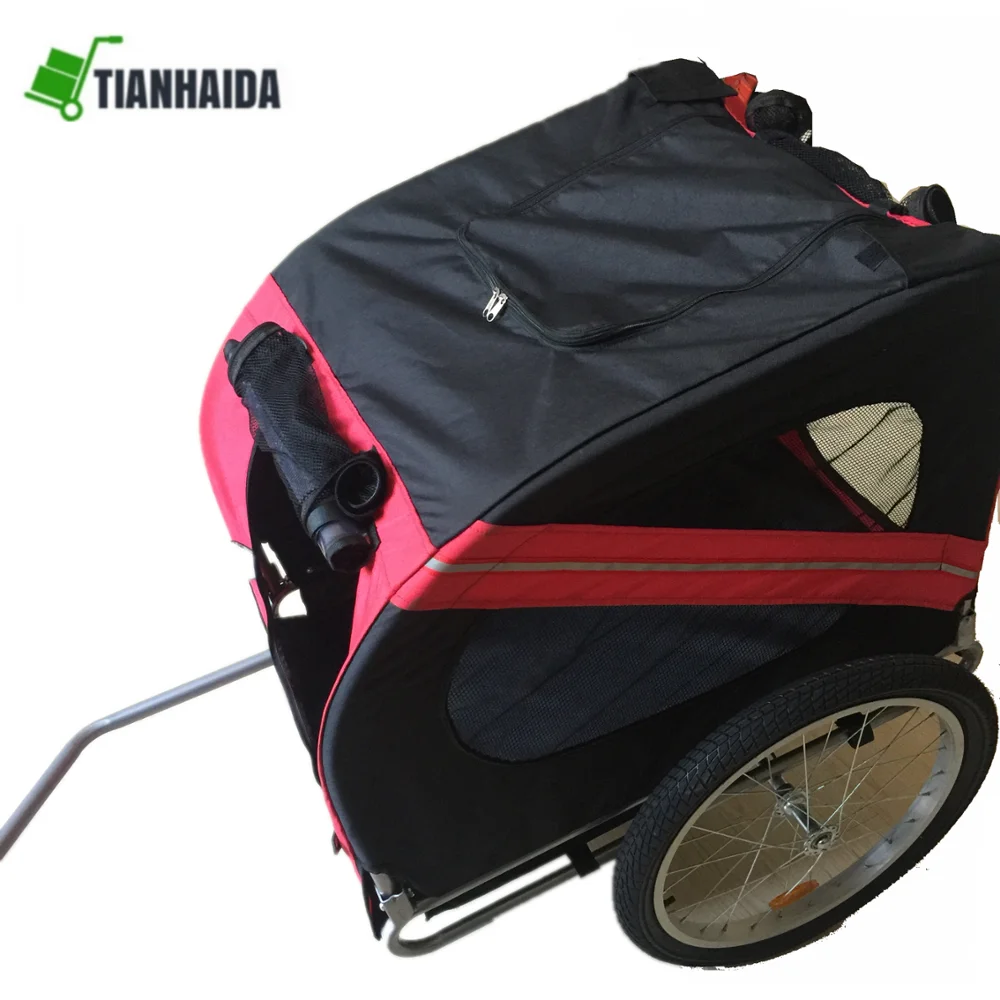 Закрытая переноска для домашних животных, собак, велосипедный трейлер