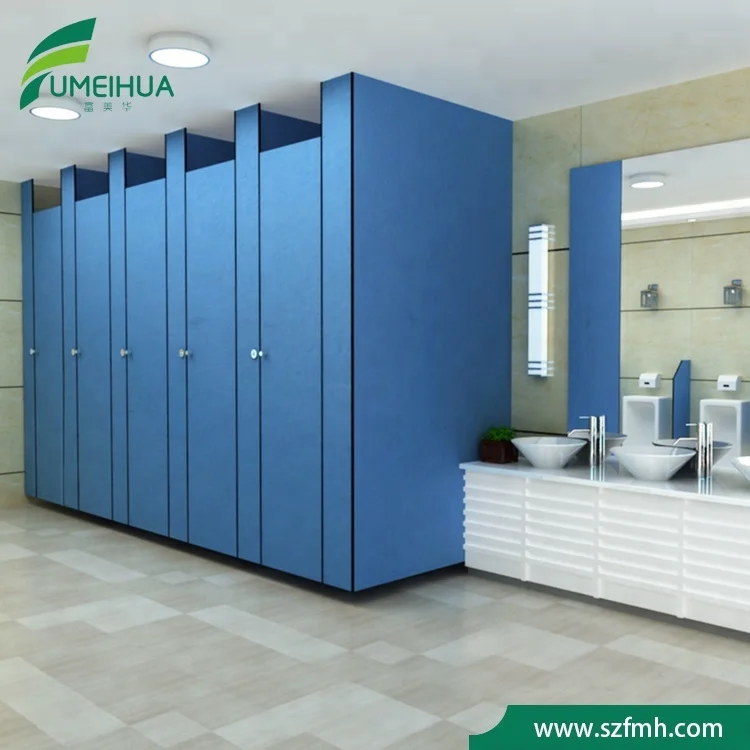 
HPL waterproof public toilet partition/ bathroom partition/ wc divider board 