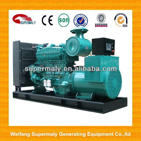 50/60ГЦ трёхфразный с большой полулярностью 200кВт Сummins дизельная электростанция с открытым типом и заводской ценой