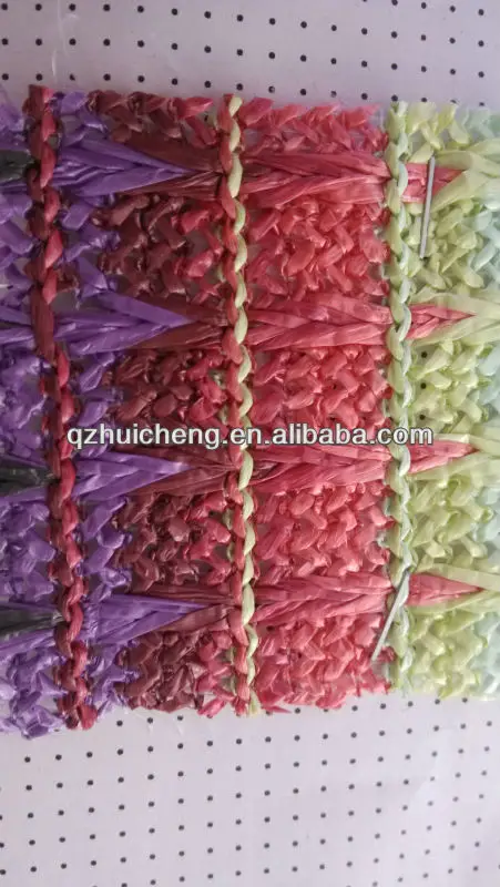 
Raschel RM6F mesh plastic bag net fabrics warp knitting machine 