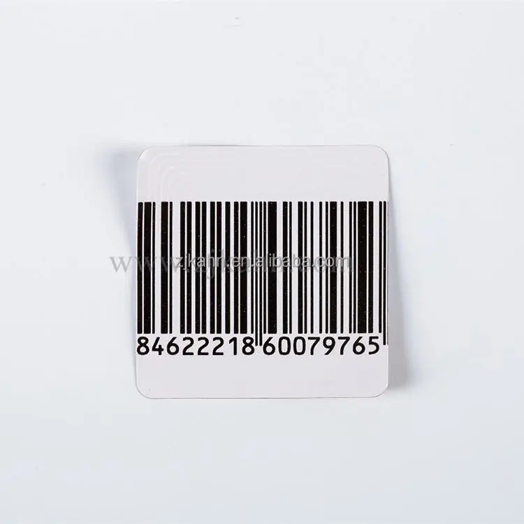 Useful 50*50mm Eas 8.2mhz Rf Soft Label Soft Security Tag EAS Retail Alarm Security System Retail Store Retail Loss Prevention
