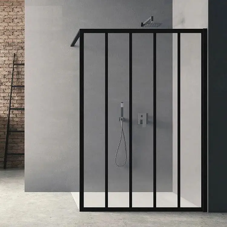 Best Selling Chrome aluminum profile for glass shower doors