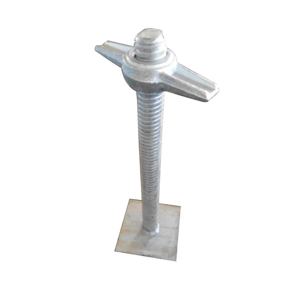 Steel Swivel Scaffold Solid Jack Base for Slab Support