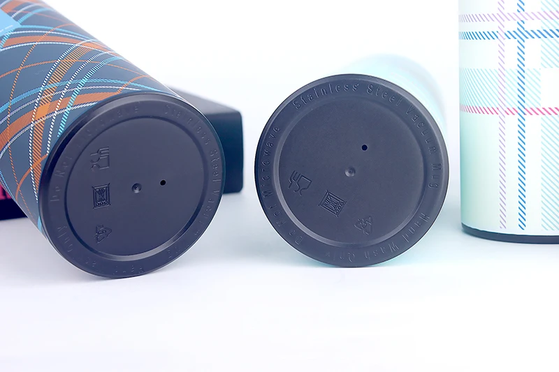 Пищевой прозрачное вакуум нержавеющей стали кружка тепловой колбу бутылка воды