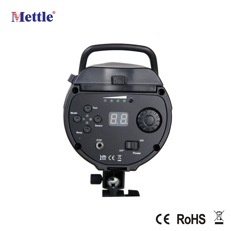 Mettle MS-400 Moving Studio Flash Light for Photography with Battery