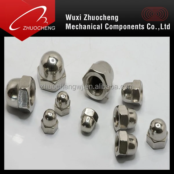 Горячие продажи нержавеющей стали шестигранный колпачок гайки
