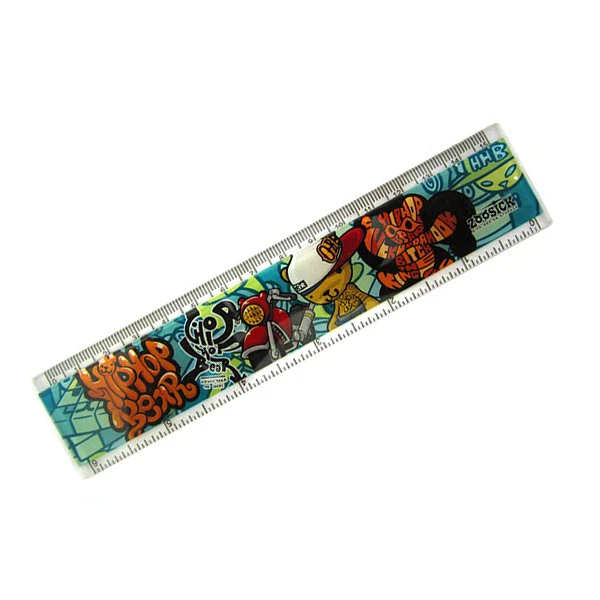 15cm promotional personalized custom ruler