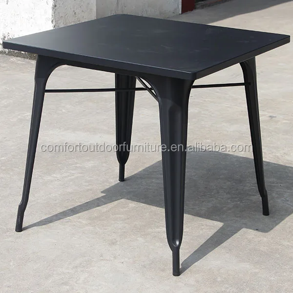 
Vintage Metal Table For Restaurant Cafe Metal Dining Furniture Table 